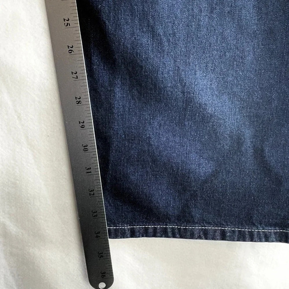 LAPCO FR Jeans Womens Size 24-Tall Fire Resistant Straight Leg Dark Washed Blue - Picture 10 of 11